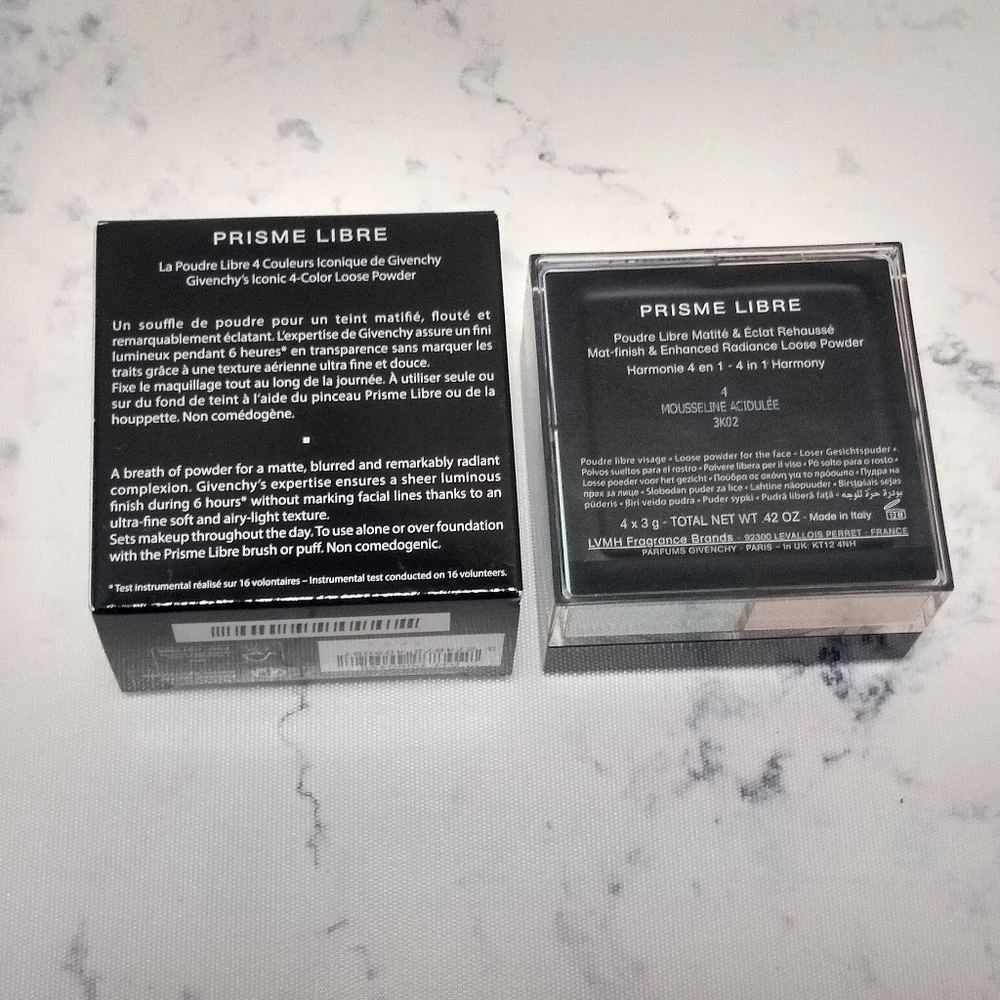 Givenchy Prisme Setting Finishing Loose Powder 4 Mousseline Acidulee New In Box